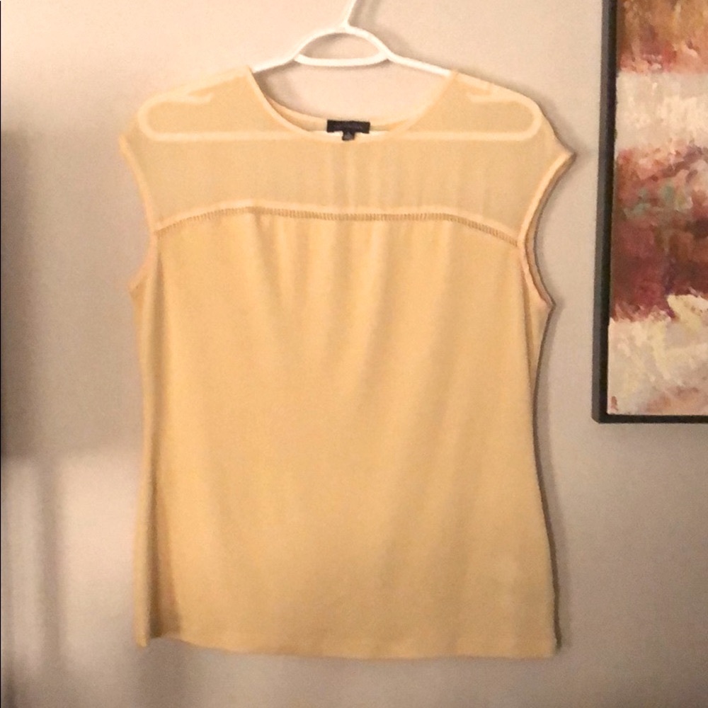 Yellow blouse